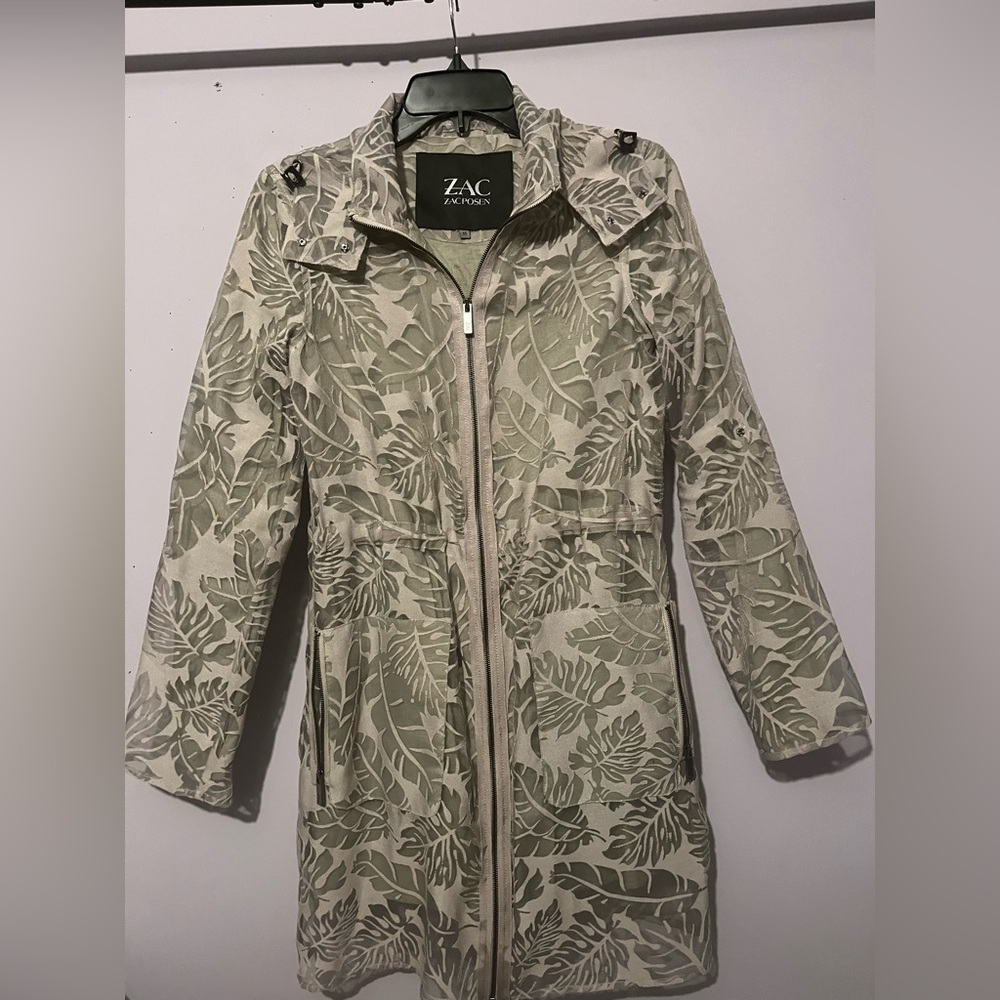 Zac Posen Trench Hooded Jacket